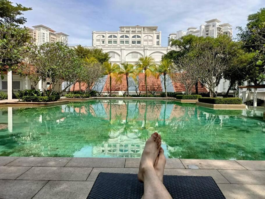 Perfect Marina Stay@ Strait Quay /W Big Balcony + Carpark Bagan Jermal Buitenkant foto
